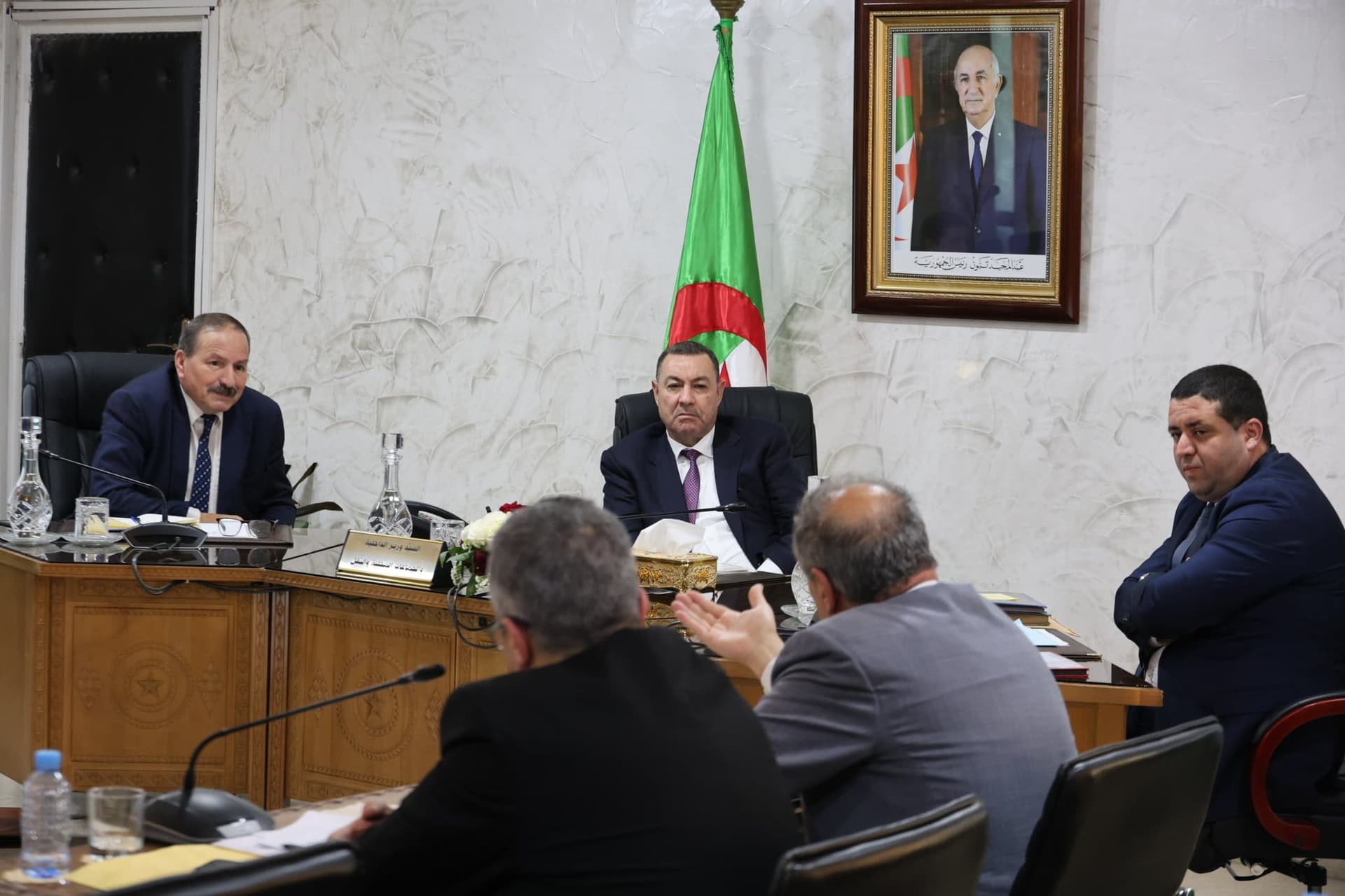 السيد سعيود يسدي تعليمات لضمان الجاهزية التامة لانجاح