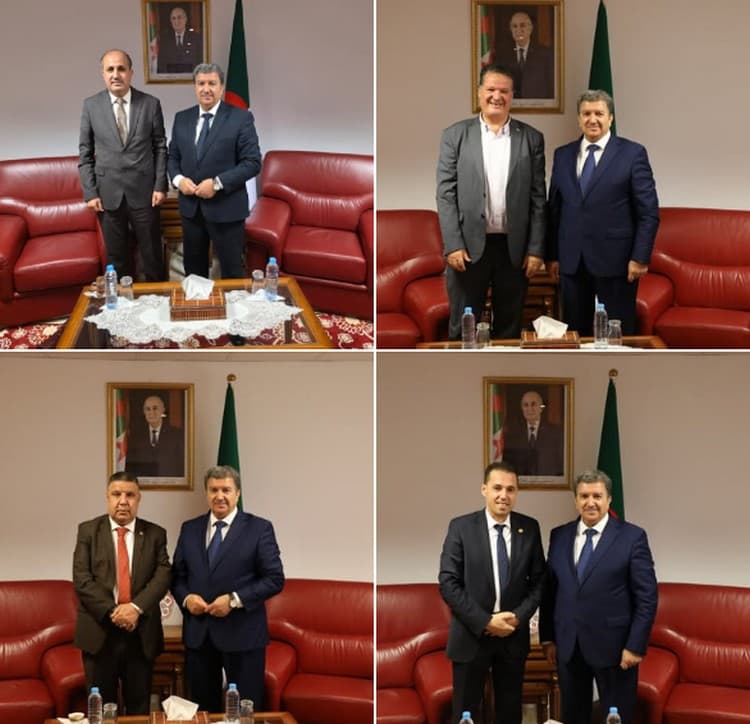 وزير الاتصال يستقبل عددا من البرلمانيين