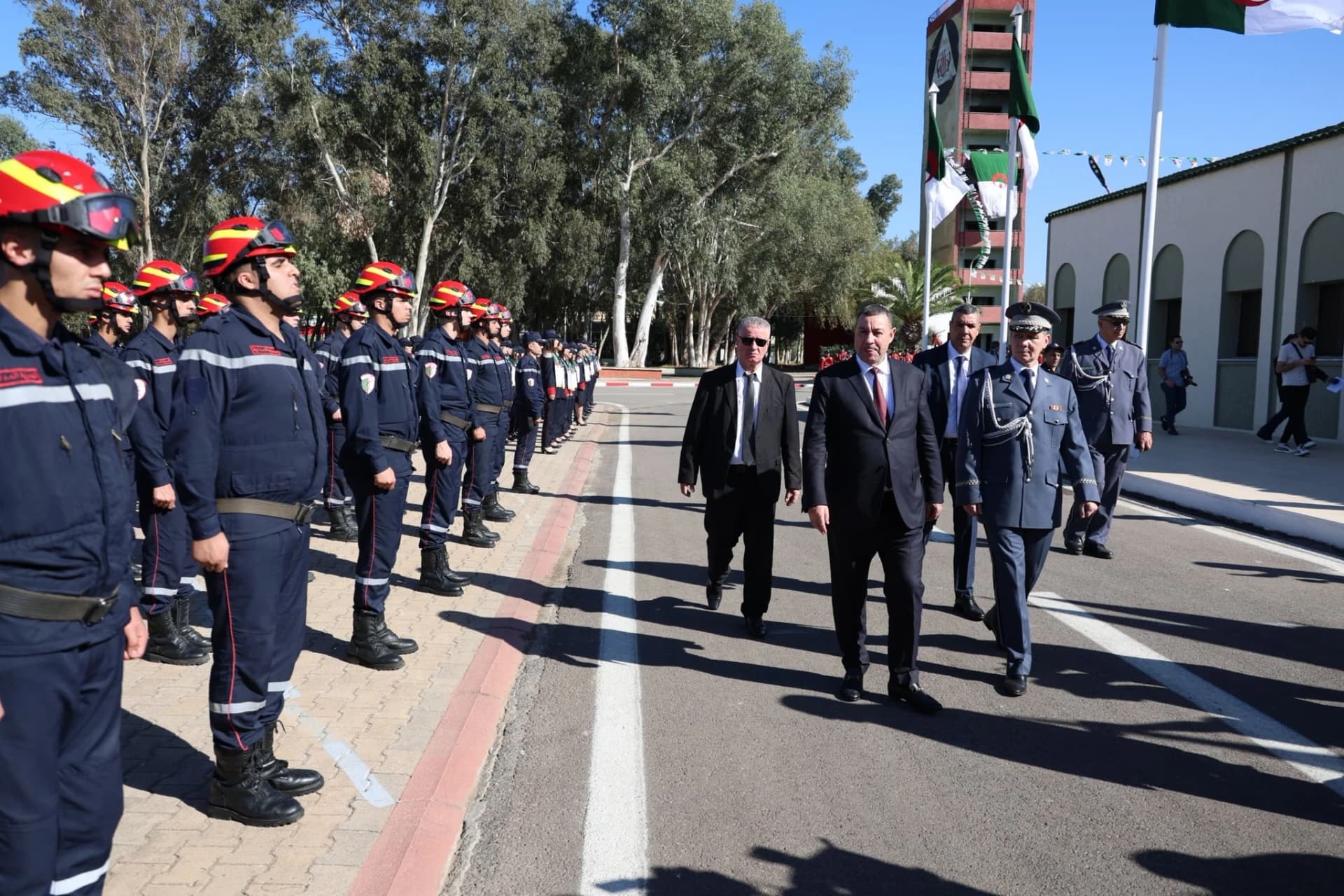 سعيود يشرف على حفل تقليد الرتب لفائدة 42 عونا من الحماية المدنية