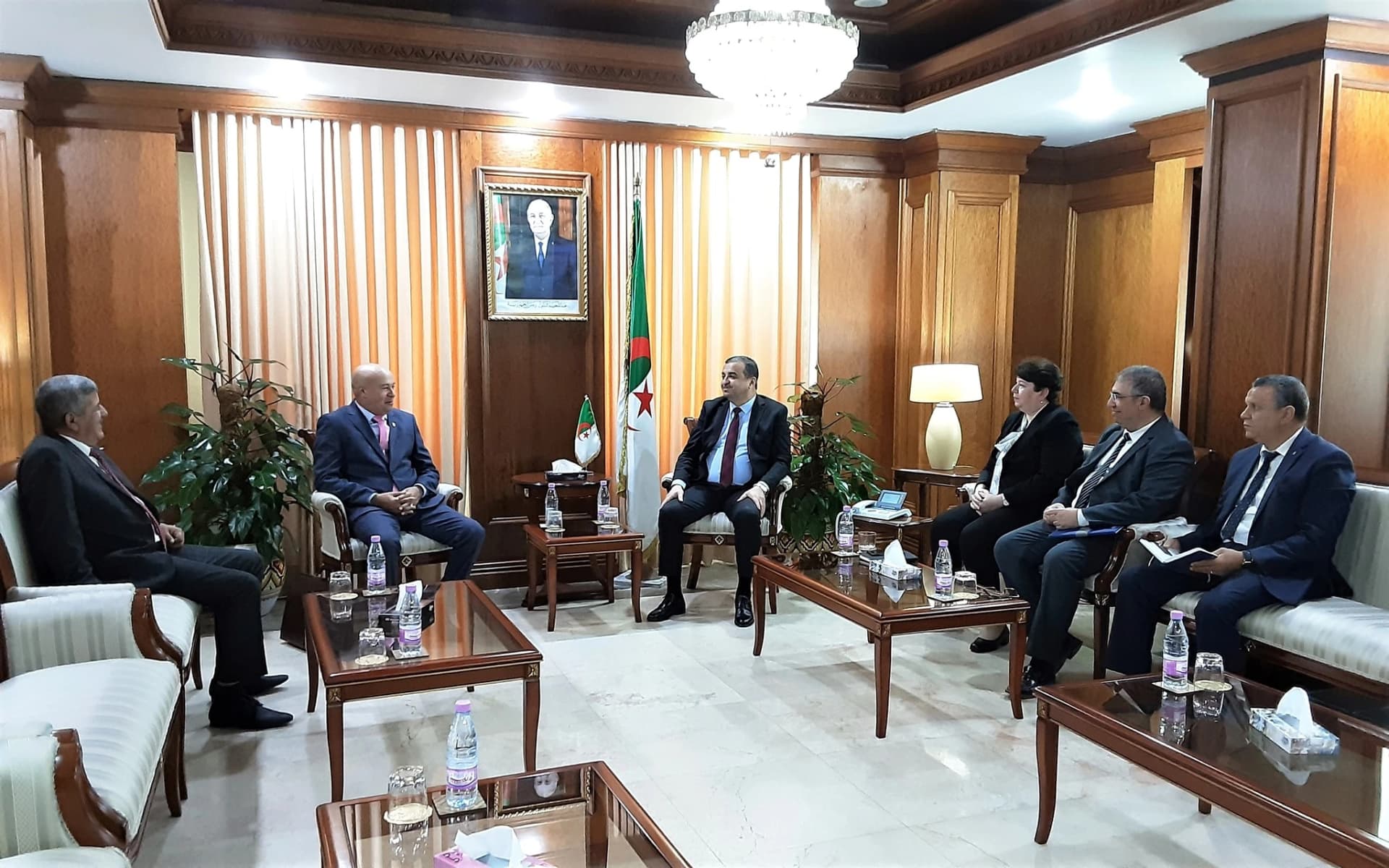 محروقات ومناجم : عرقاب يستقبل عضوين من مجلس الأمة عن ولايتي تلمسان وتيارت