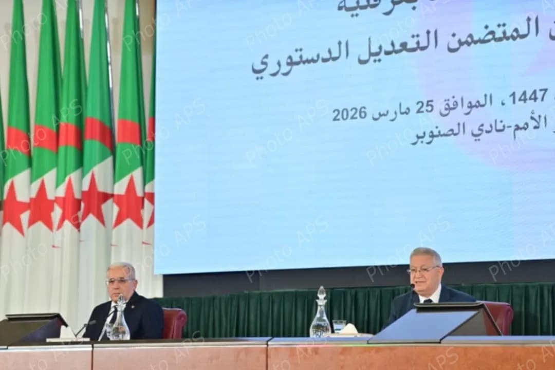 التعديل التقني للدستور يشكل انطلاقة لعهد جديد لمؤسسات أكثر انسجاما وتماسكا