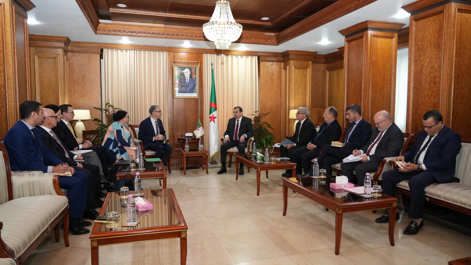 السيد عرقاب يستقبل وفدا عن صندوق النقد الدولي