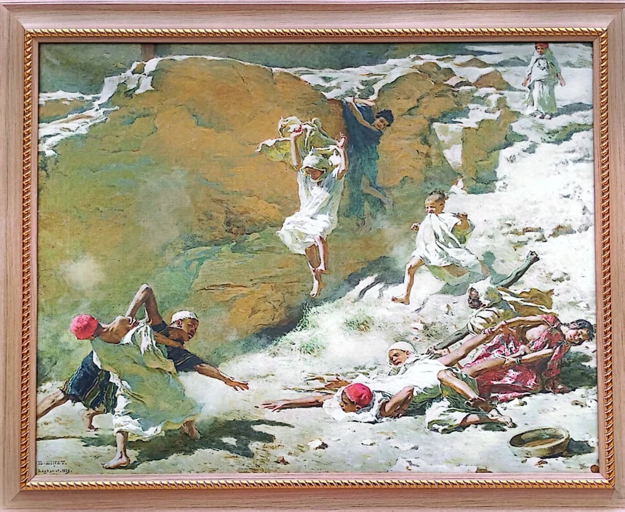 معرض أعمال نصر الدين دينيه في المتحف الوطني للفنون والتقاليد الشعبية