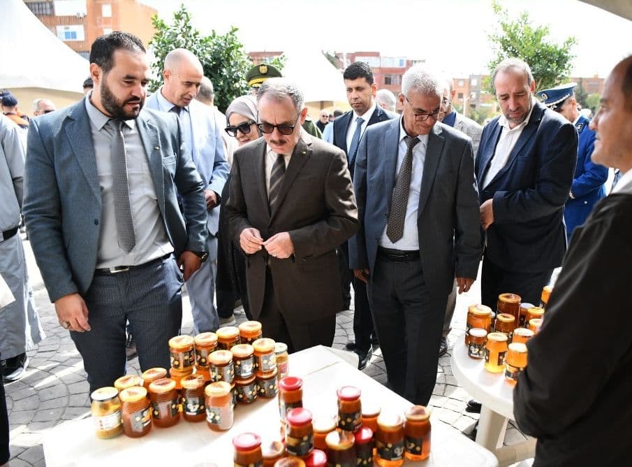 معرض العسل بسوق اهراس