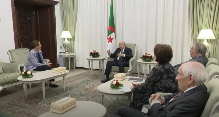President Tebboune receives France-Algeria Association president
