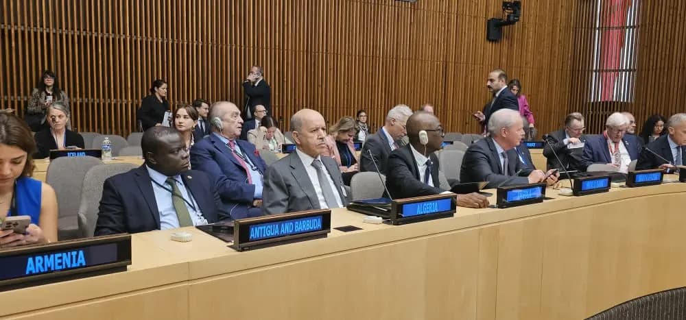 Tasked by President Tebboune, Saihi participates in 80th UN General Assembly