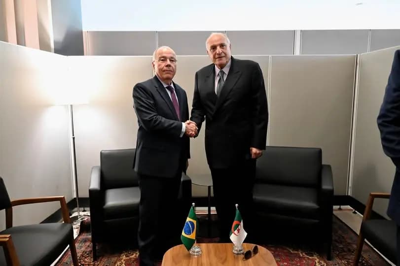 Attaf holds talks with several counterparts from Latin American countries