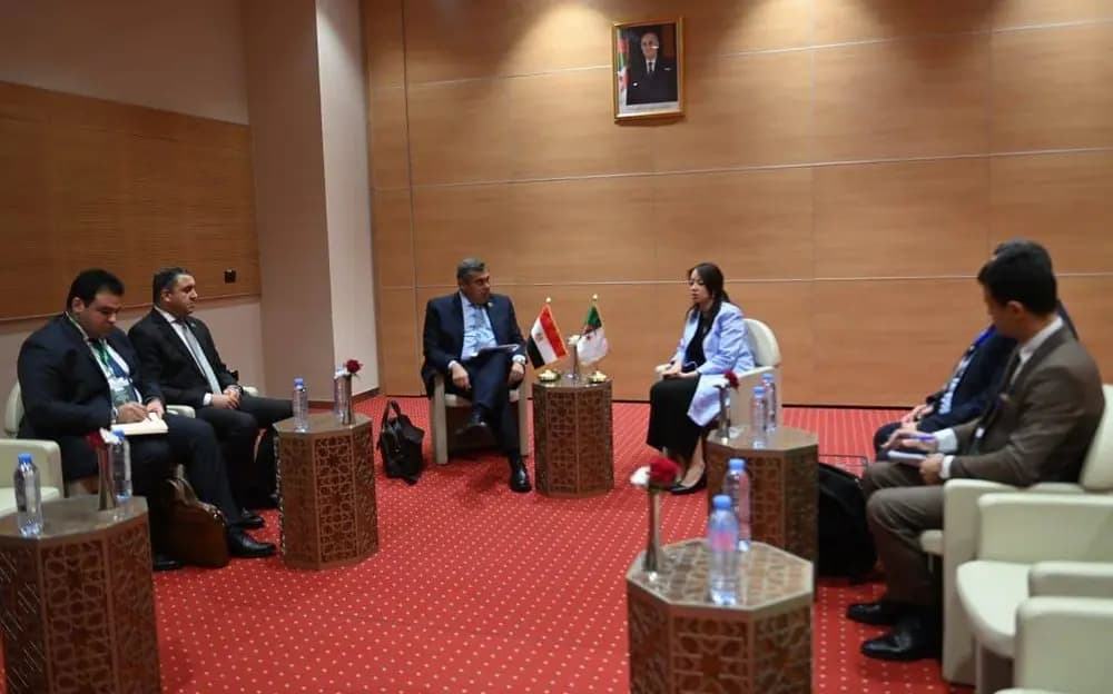 Mansouri receives Egyptian Deputy Minister of Foreign Affairs