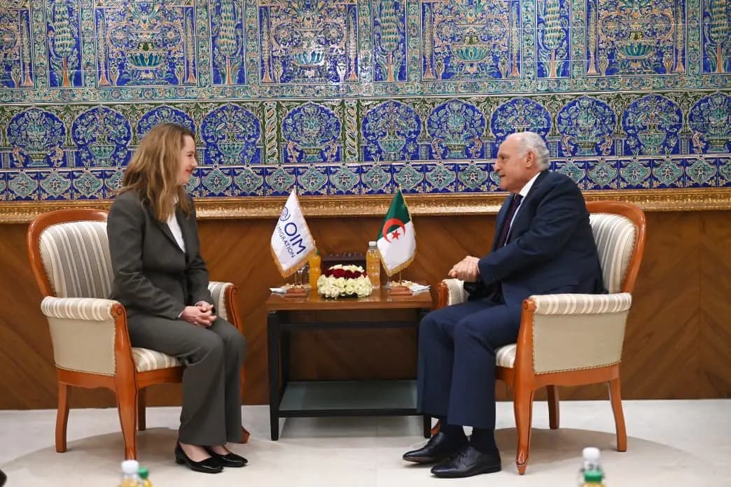 Attaf receives IOM Director General