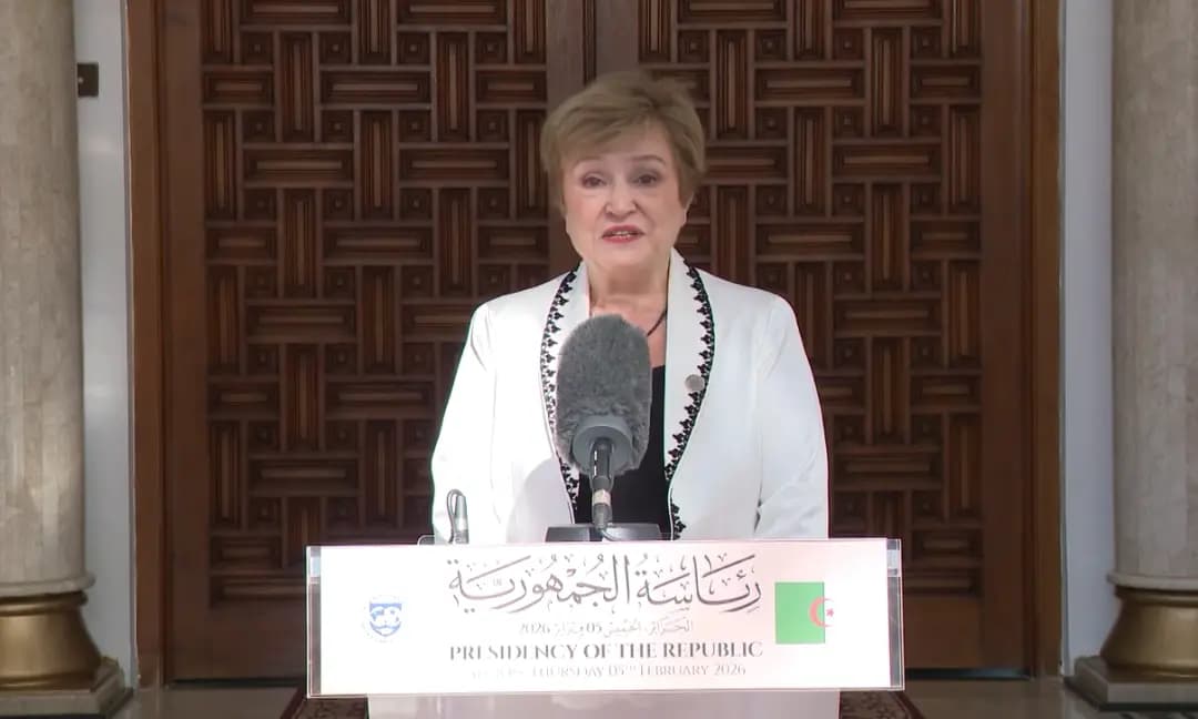 IMF Managing Director applauds Algeria's significant progress in economic stability