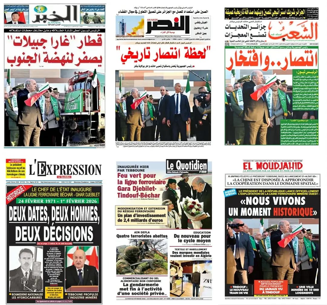 Gara Djebilet, strategic turning point as Algeria enters new era (press)