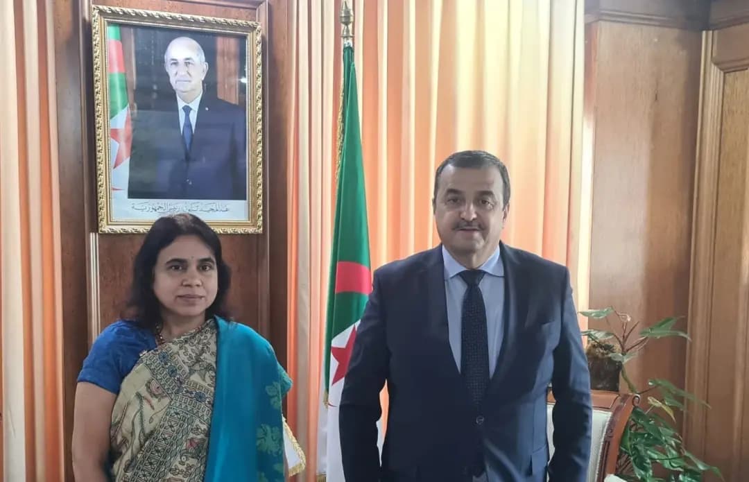 Arkab, India's ambassador discuss cooperation in hydrocarbons and mines