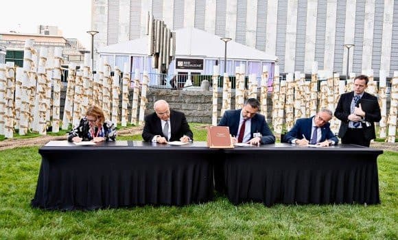 Attaf takes part in official launch ceremony of Global Declaration for the Protection of Humanitarian Personnel