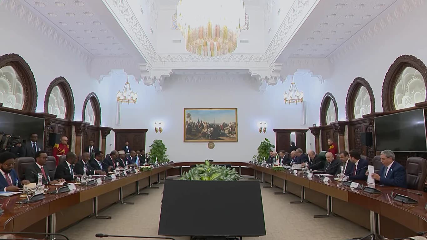 Talks between President Tebboune, Somali counterpart extended to both countries’ delegations
