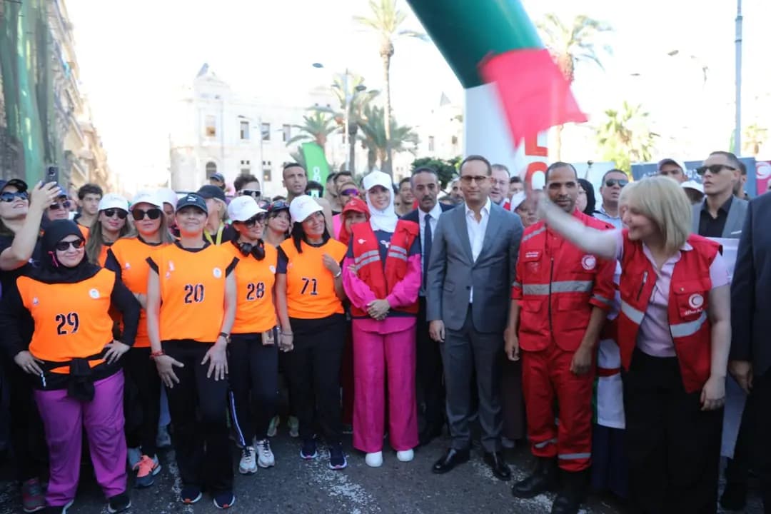 Hamlaoui supervises lunch of breast cancer awareness campaign