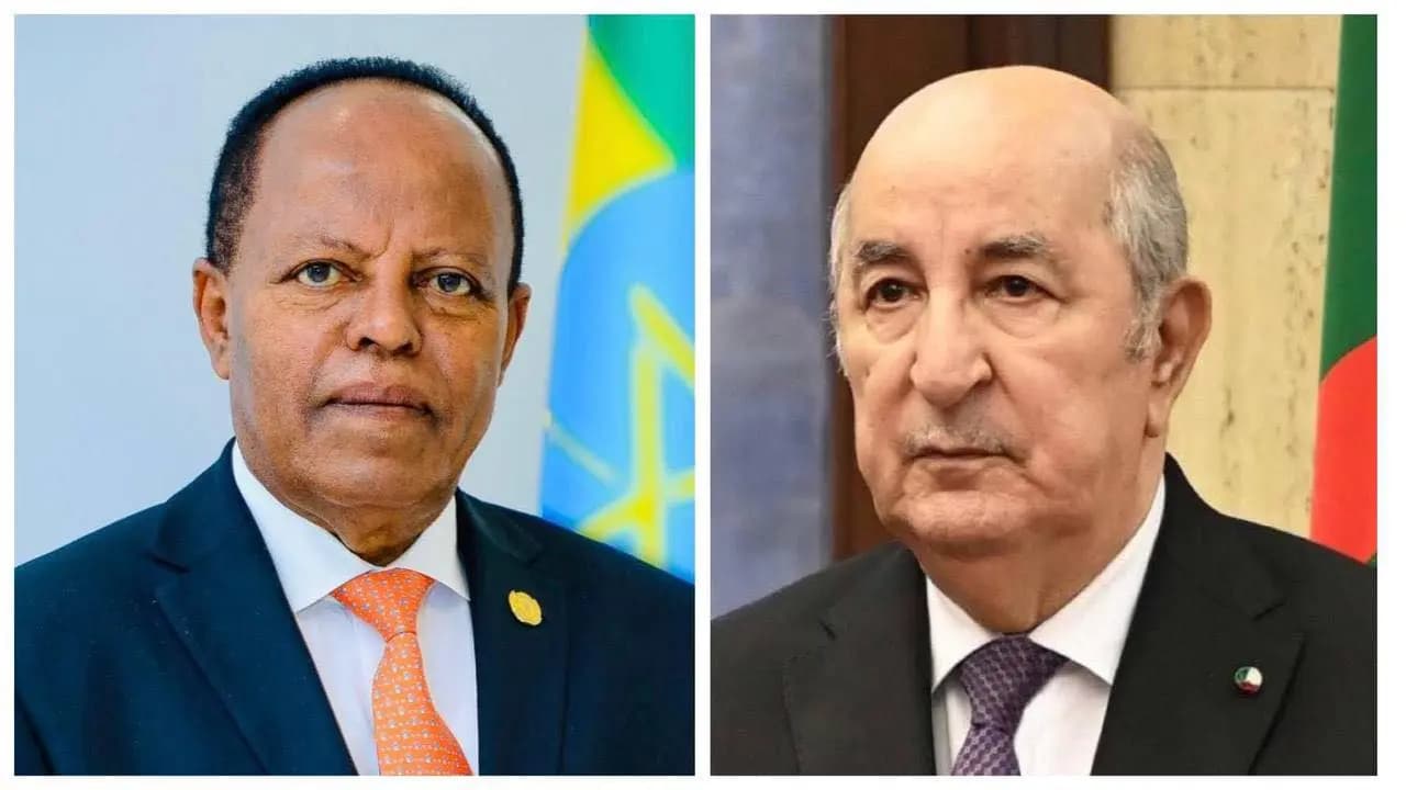 71st Revolution anniversary: President Tebboune receives congratulations from Ethiopian counterpart