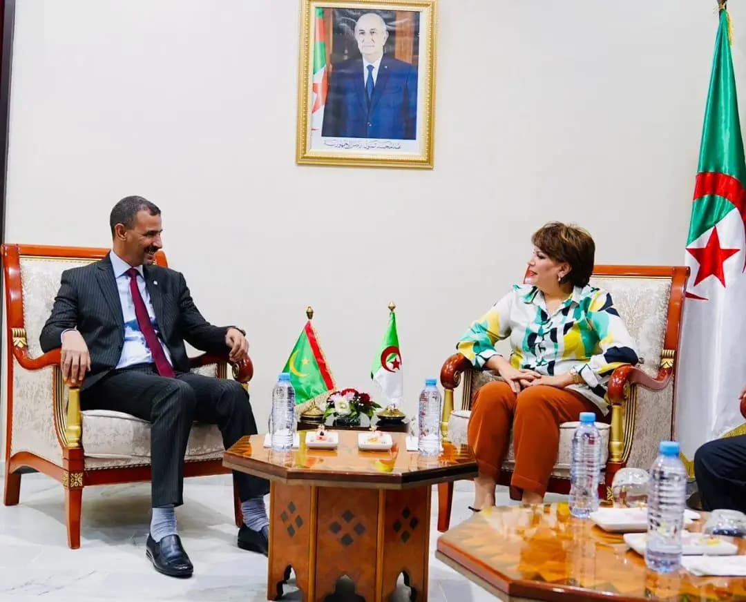Bendouda, Mauritania's counterpart discuss cooperation on cultural parks