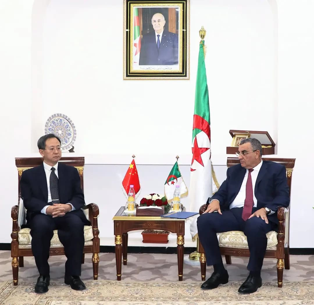 Railway development, focus of Djellaoui’s meeting with CIDCA Vice Chairman