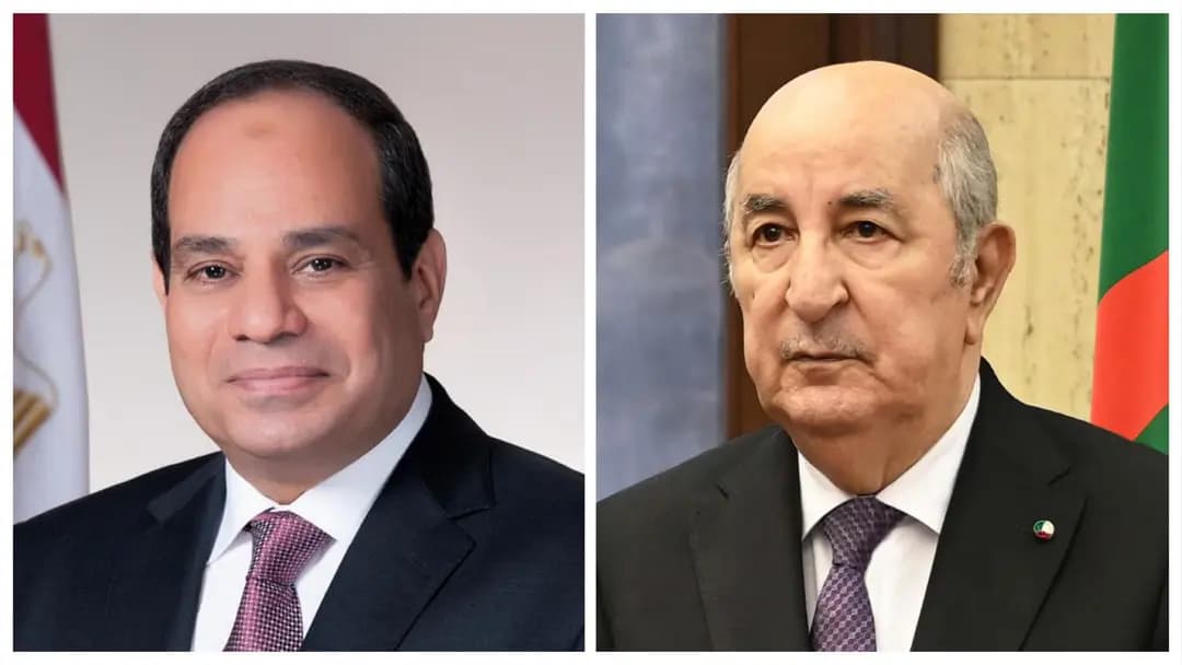 71st Revolution anniversary: President Tebboune receives congratulations from Egyptian counterpart