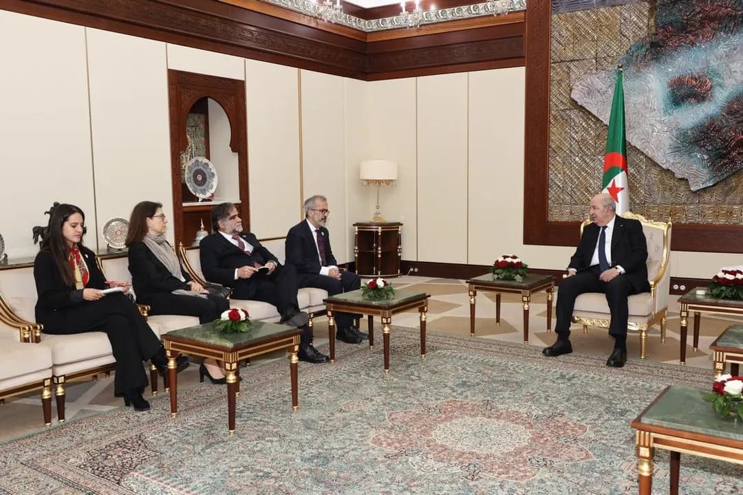 President Tebboune receives Portugal’s FM